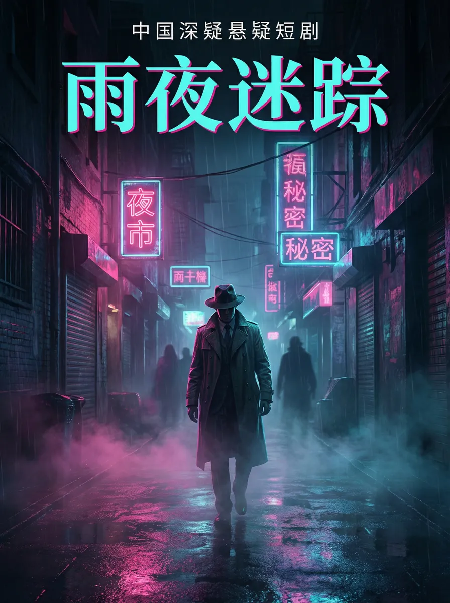 大团结下载 悬疑追踪短剧 - 雨夜迷踪海报